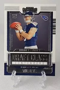🏈2023 contenders WILL LEVIS (rookie/insert) football card #25🏈 *Titans* - Picture 1 of 2