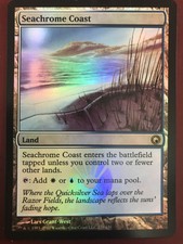 Seachrome Coast - Scars of Mirrodin - Foil, NM, English - Free Shipping