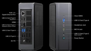 Minisforum NAD9 Mini gaming Desktop, i9-12900H, 32G RAM, 2.5T, Windows 11 Pro - Picture 1 of 10
