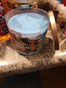 Bath And Body Works Sweater Weather 14.5oz 3wick Candle - Picture 1 of 1