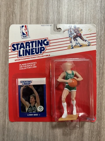 1988 Larry Bird Celtics Kenner NBA Starting Lineup Action Figure Factory Sealed Cover