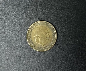 Moneta estera Spagna 1 peseta 1953 - Foto 1 di 2