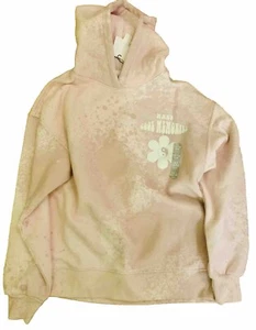 (New) Zara Girls Sweatshirt Hoodie Graphic Light Pink Size 13/14 - Picture 1 of 2