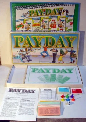 1994 Parker Bros PAYDAY "WHERE DOES ALL THE MONEY GO" BOARD GAME 100% COMPLETE! - Image 1 of 4