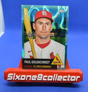 2022 Topps Chrome Platinum Anniversary Aqua Lava #229 Paul Goldschmidt /299 - Bild 1 von 2