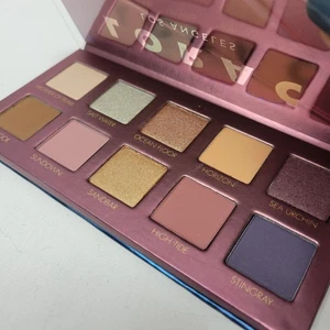 NEW No Box Lorac Unzipped OCEAN SUNSET Eyeshadow Palette 10 Shades + Mirror - Picture 1 of 5