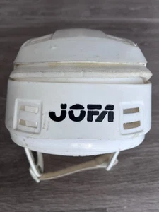 VINTAGE JOFA WEISSER HOCKEY SCHLEUDERHELM Cooper Sk100 - Bild 1 von 8
