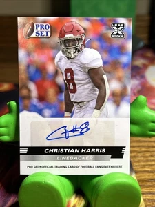 2022 Leaf Pro Set Christian Harris Auto - Picture 1 of 3