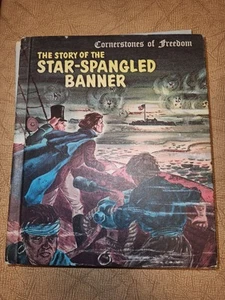 5 Cornerstones of Freedom Hardcover Books :Star Spangled Banner, D-Day, Iwo Jima - Picture 1 of 6