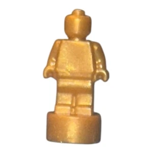 LEGO Minifigura Parte 90398 ORO PERLA Estatuilla / Trofeo - Imagen 1 de 1