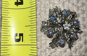 Vintage Order of the Eastern Star Rhinestone Brooch Pin – Estate Sale Find - Picture 1 of 7