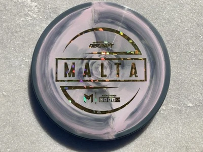 Discraft Paul McBeth Malta-Swirly Purple and Pink w Gold Shatter Foil - Image 1 of 4