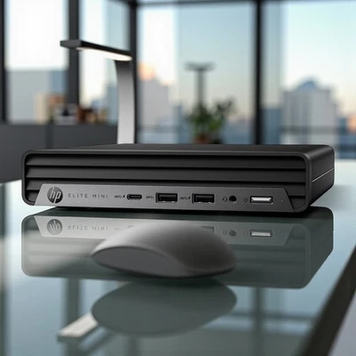 HP Elite Mini 800 G9 Intel 14-Core i5-14500T 16GB DDR5 512GB NVMe SSD Windows 11 - Image 1 of 4