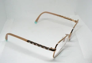 Tiffany & Co. Rose Gold Eyeglass Frames Only with Crystals Made In Italy - Bild 1 von 9