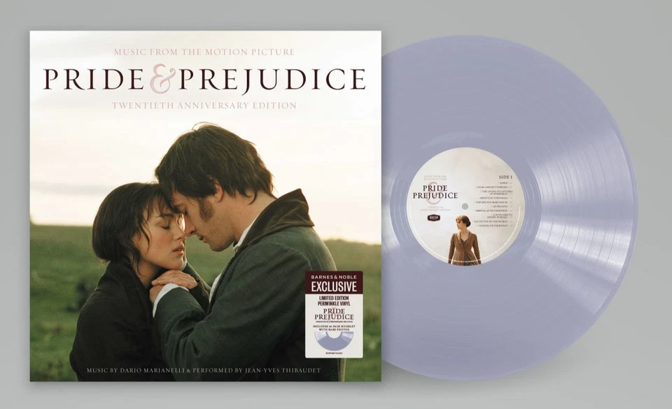 PRIDE & PREJUDICE - Soundtrack Vinyl LP PRIDE PREJUDICE deluxe 20th IN HAND - Image 1 of 1