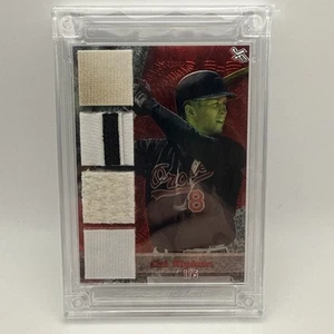 Cal Ripken Jr. Jersey Fusion 1/5 Quad Patch Card 2022 CRJ01AS - Picture 1 of 3