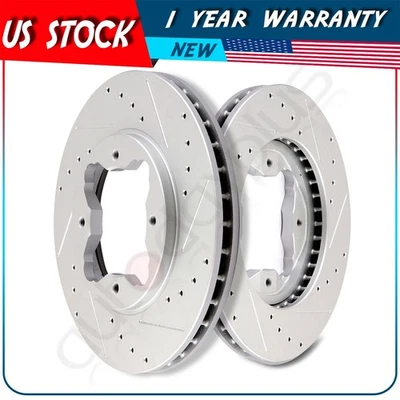 Front Brake Rotors For 1997 Acura CL 1990 1991 1992 1993 1994 1995 Honda Accord - Image 1 of 4