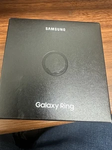 Samsung Galaxy Ring Titanium Black SM-Q503 Smart Ring Bluetooth Size 13 - Picture 1 of 6