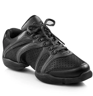 Men's Capezio Bolt Dansneaker Size 12.5 Line Dance Shoe DS30 Black Mesh Hip Hop - Image 1 of 4