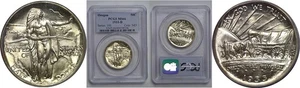 1933-D Oregon Trail Commemorative Half Dollar   PCGS MS-66 - Picture 1 of 3