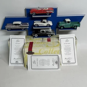MATCHBOX 1:43 SCALE 1957 CHEVROLET DIE CAST CAR COLLECTION & LOGO DISPLAY VHTF - Picture 1 of 13