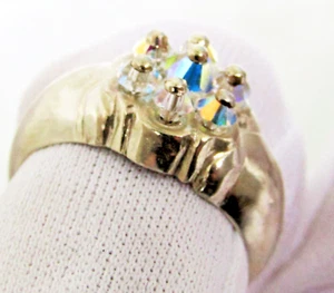 Anello in argento con zirconio cubico - Foto 1 di 5