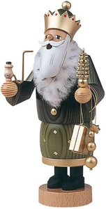 KWO - Räuchermann Balthasar, Holzkunst, Höhe 22cm - Bild 1 von 1