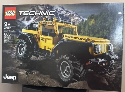 New LEGO Technic Jeep Wrangler 4x4 Model Building Kit 42122 - Ships Fast!! - Image 1 of 2