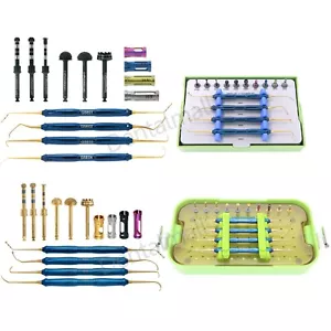 US Dental DASK SINUS  Lift Kit Lateral Crestal Drills Stoppers Elevation Set - Picture 1 of 33