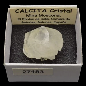 CALCITA Cristal (Mina Moscona, El Ponton de Solis, Asturias) #27183 / Calcite - Imagen 1 de 1