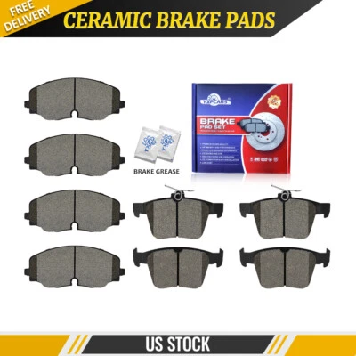 Kit pastillas freno cerámicas delanteras traseras para Volkswagen Atlas Cross Sport 2018-2022 Foto 1 de 4