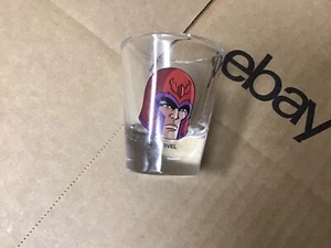 Vintage 1990s Magneto X-Men 2 Oz Shot Glass Classic Shape - Picture 1 of 4