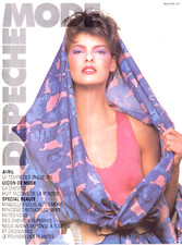 DEPECHE MODE MAY 1985 LINDA EVANGELISTA  PAULINA PORIZKOVA TATJANA PATITZ BEAUTY
