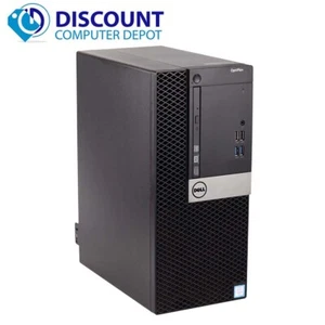Dell Desktop Computer PC i3 3.7 6th Gen 8GB 256GB SSD Windows 10 Pro Wi-Fi HDMI - Picture 1 of 5
