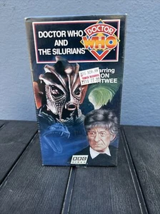 Doctor Who And The Silurians (VHS, 1995, unopened with watermark) Sealed ST2 - Picture 1 of 6