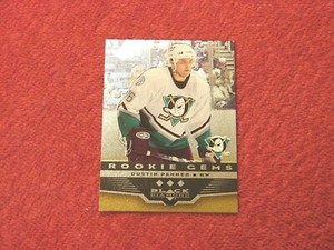 DUSTIN PENNER DUCKS 2005-06 BLACK DIAMOND TRIPLE GOLD RC #211 (H-1546)