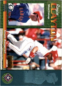 1999 Pacific Omega Platinum Blue #234 Royce Clayton /75 - NM-MT