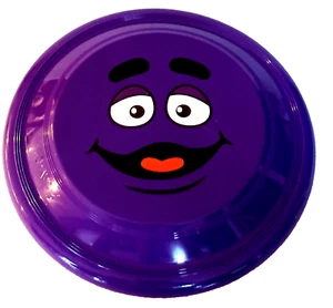 McDonald's Restaurants Fast Food Purple Grimace Flying Disc Golf NOS New - Picture 1 of 4