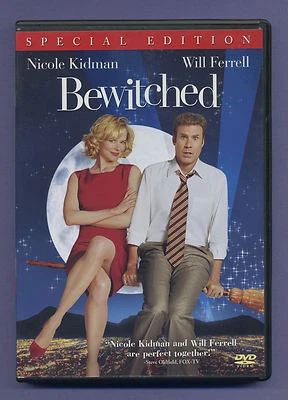 Bewitched (DVD, 2005, Special Edition) Complete Columbia Pictures Rated PG-13 Foto 1 de 4