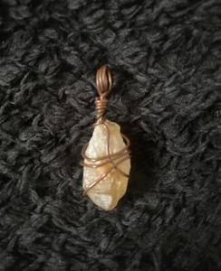Citrine Crystal Necklace - Picture 1 of 3
