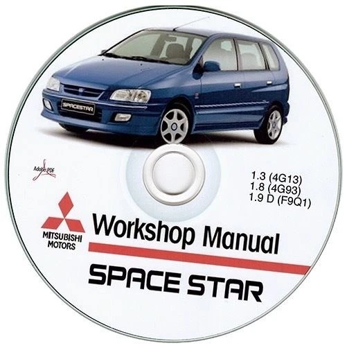 Mitsubishi Space Star (1999-2003)  manuale officina - repair manual - Immagine 1 di 1