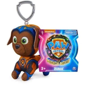Patrulla Canina: La Poderosa Película, Juguete de Peluche Zuma de 4 Pulgadas de Alto con Clip de Llavero para - Imagen 1 de 5