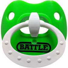 Battle Sports Science Binky Oxygen Neon Green and White Neongreen/white OS
