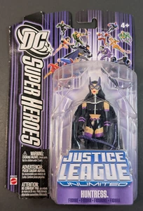 Figura DC Super Heroes Justice League Unlimited 2007, Huntress 4" nueva en caja nueva sellada - Imagen 1 de 7