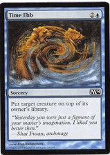 Time Ebb *PLAYSET* Magic MtG x4 M14 SP