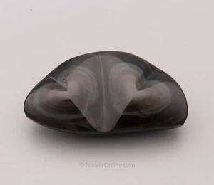 Rainbow Obsidian Double Carved Hearts 2900 - Picture 1 of 2
