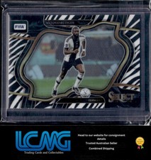 2022-23 Panini Select FIFA Soccer Zebra Stripe Prizm Antonio Rudiger Card /25