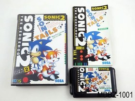 Complete Sonic the Hedgehog 2 Mega Drive Japanese Import Sega Japan JP US Seller