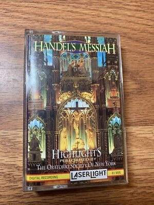 Handel's Messiah CASSETTE Highlights by New York Oratorio Society Foto 1 de 4