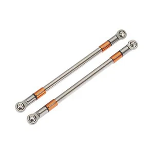 Integy INTC25818ORANGE 120mm Titanium Suspension Links SCX-10 (2) - Picture 1 of 1